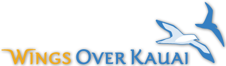 Wings Over Kauai airplane tours logo